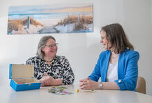 Besprechung in der Fort- und Weiterbildung in der KRH Akademie