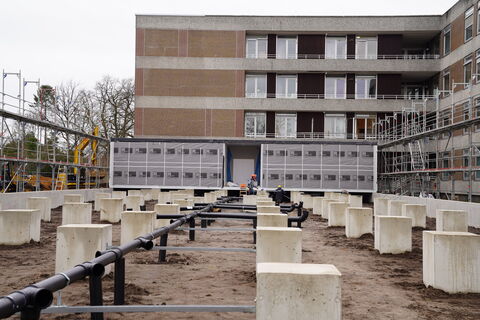 … und gleich angeschlossen.