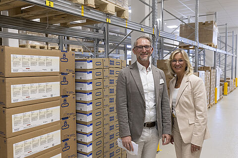 Vorwerk und Schulte in der Zentralapotheke
