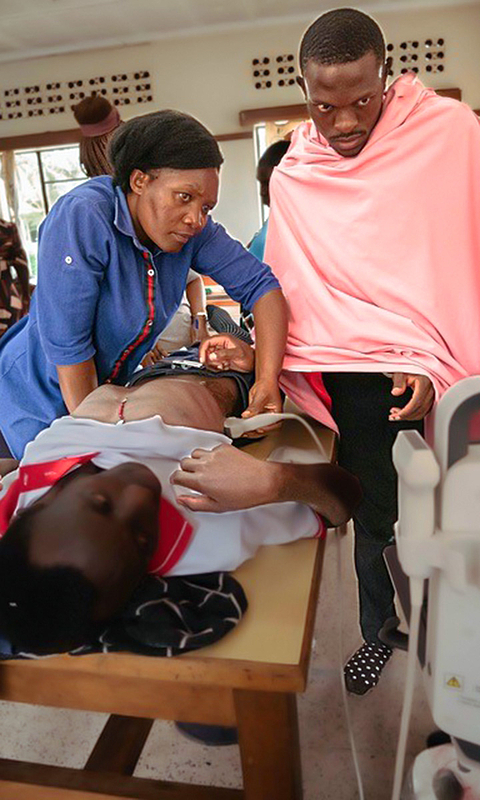 Notaufnahme Projekt in Uganda