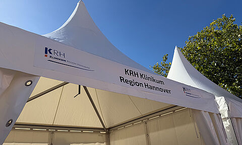 Der KRH Stand beim Regionsentdeckerstand