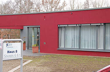 Außenansicht Neubau Haus 8