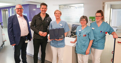 Steffen Krach besucht Pflege