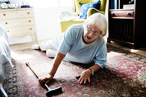 Oma ist hingefallen