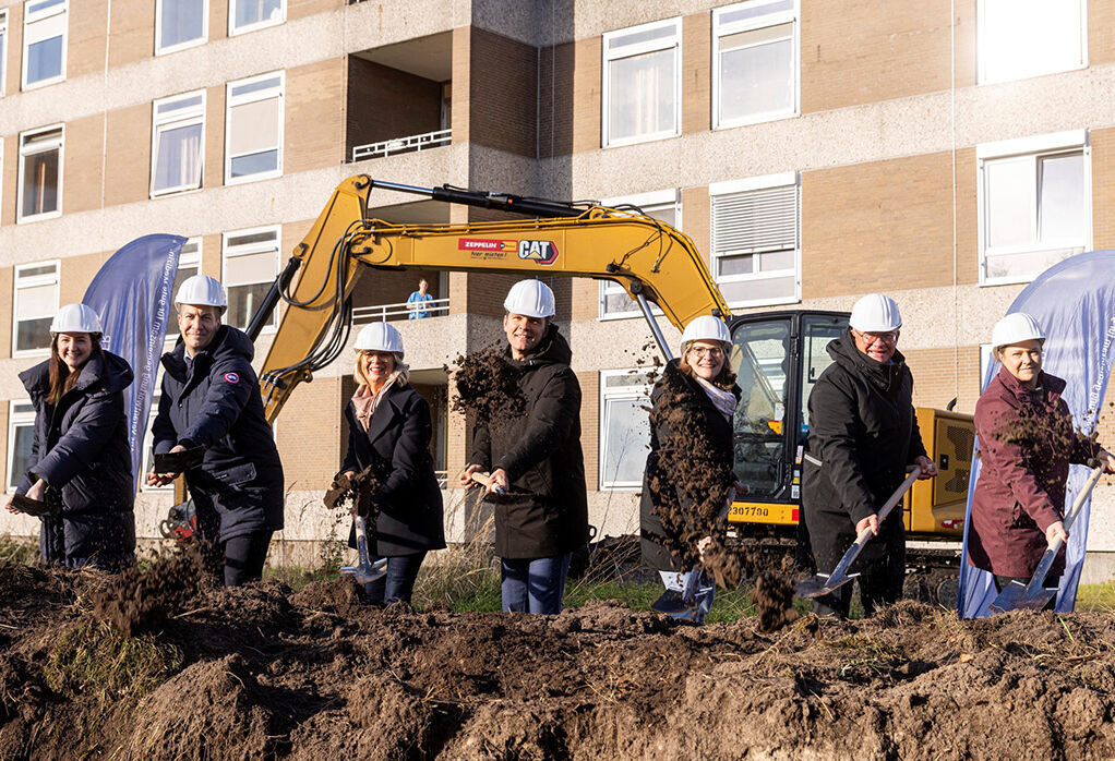 Spatenstich für den neuen Geriatrie-Standort am KRH Klinikum Großburgwedel