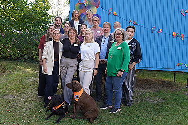 Teamfoto Tagesklinik Kinder