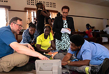 Notaufnahme Projekt in Uganda