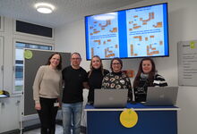 Infostand beim Bildungssymposium in der KRH Akademie