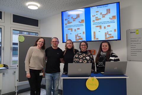 Infostand beim Bildungssymposium in der KRH Akademie