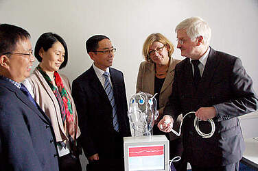 Chinesische Delegation zu Besuch im KRH