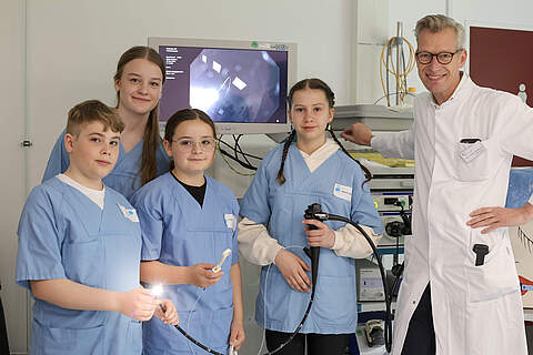 Einblicke in den Zukunftstag am KRH Klinikum Robert Koch Gehrden