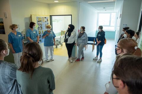 Einblick vom Aktionstag der Pflege im KRH Klinikum Laatzen