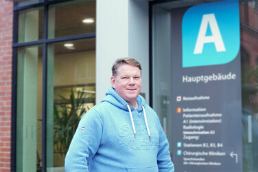 Malte Feurer, leitender Arzt der Zentralen Notaufnahme im KRH Klinikum Nordstadt