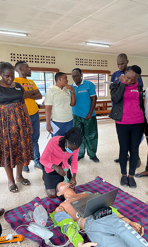 Notaufnahme Projekt in Uganda