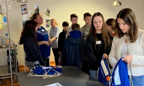 Eindrücke vom Zukunftstag 2026 aus allen KRH Häusern.