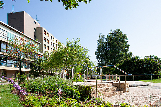 Garten des KRH Klinkums Neustadt am Rübenberge