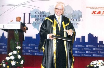 Prof. Gaab bei der Verleihung der Honorarprofessur