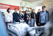 Das Skillslab zieht die neugierigen Blicke auf sich.