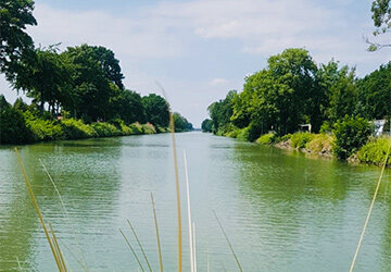 Der Mittellandkanal bei Seelze