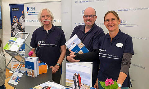 Das Klinische Ethikkomittee stand für alle Fragen rund um Patientenverfügung, Betreuungsrecht und vieles mehr zur Verfügung.