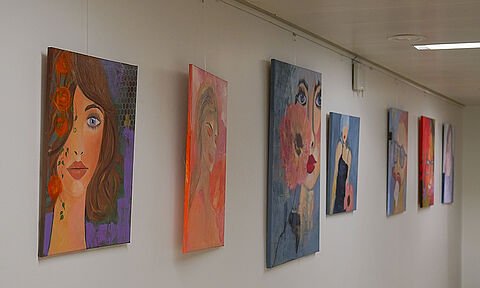 Ausstellung im Flur Gehrden 1