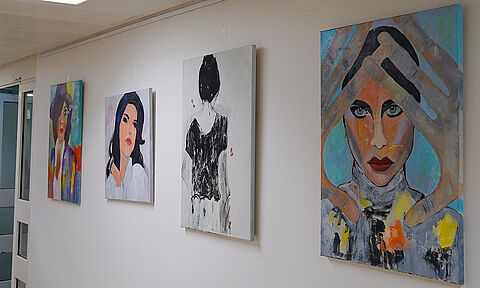 Ausstellung im Flur Gehrden 2