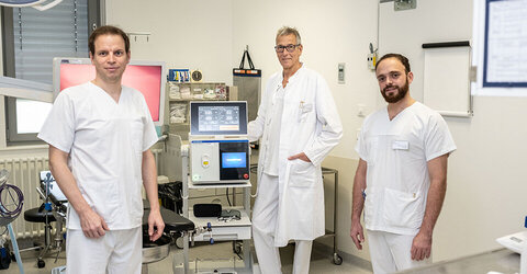 neue Lasermaschiene in der Urulogie im KRH Klinikum Großburgwedel