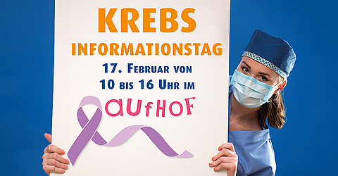 Der Krebsinformationstag im Februar im Aufhof