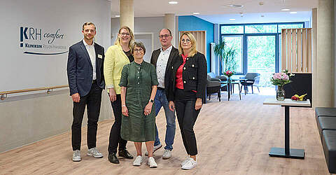 Planungsteam der neuen KRH comfort Station KRH Klinikum Nordstadt