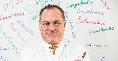 PD Dr. Dr. Martin Müller, Direktor des KRH Krebszentrums